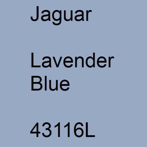 Jaguar, Lavender Blue, 43116L.